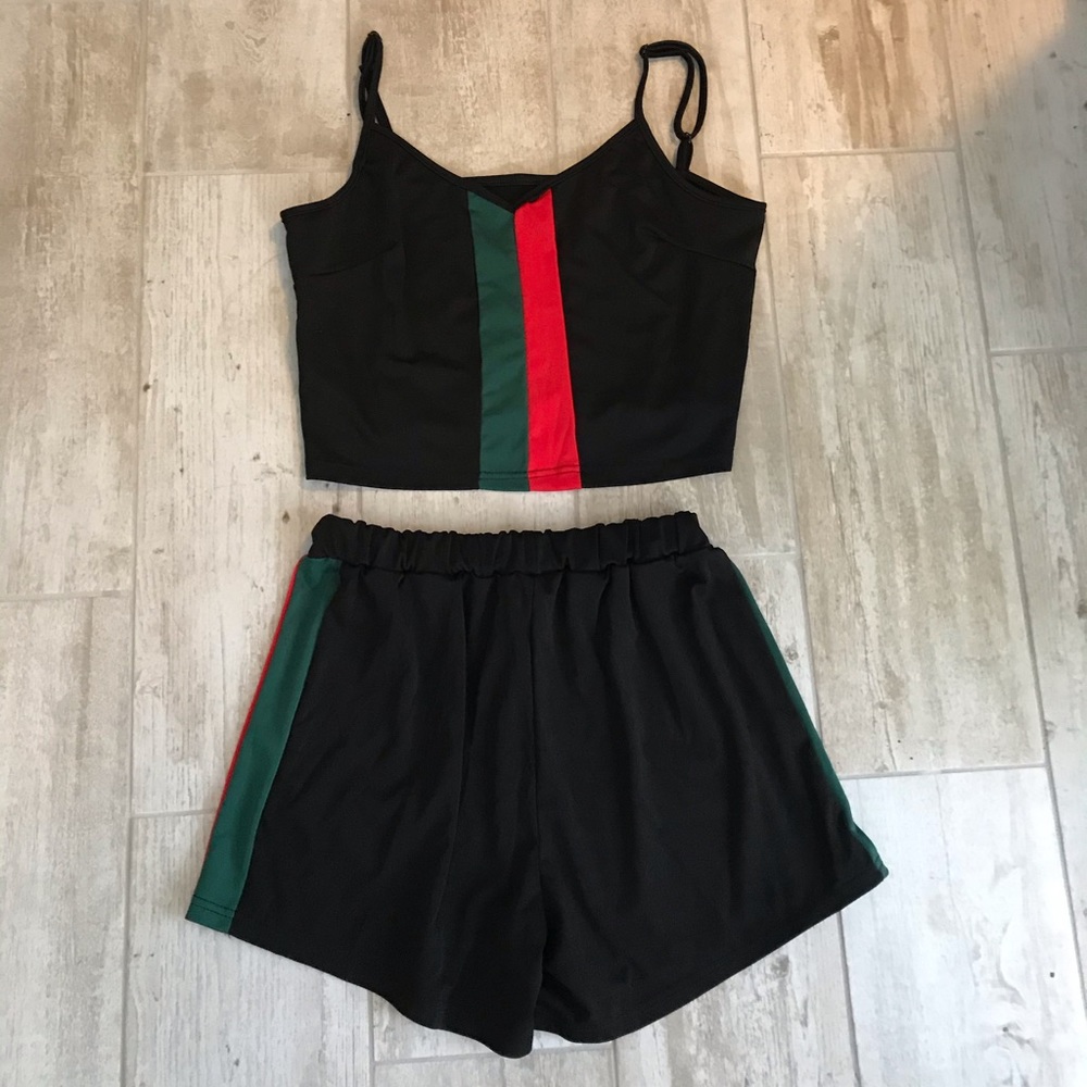 Two Piece Short Set - Picture 4 of 4